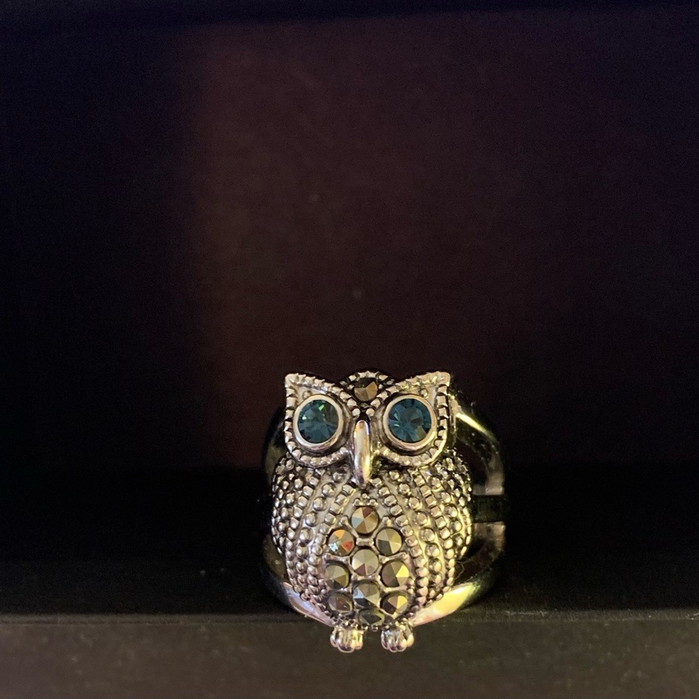 Silver Owl Ring- 925